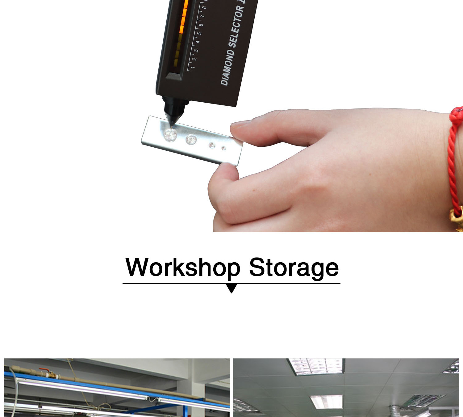High Accuracy Jewelry Accessories Tools Diamond Indicator Test Pen