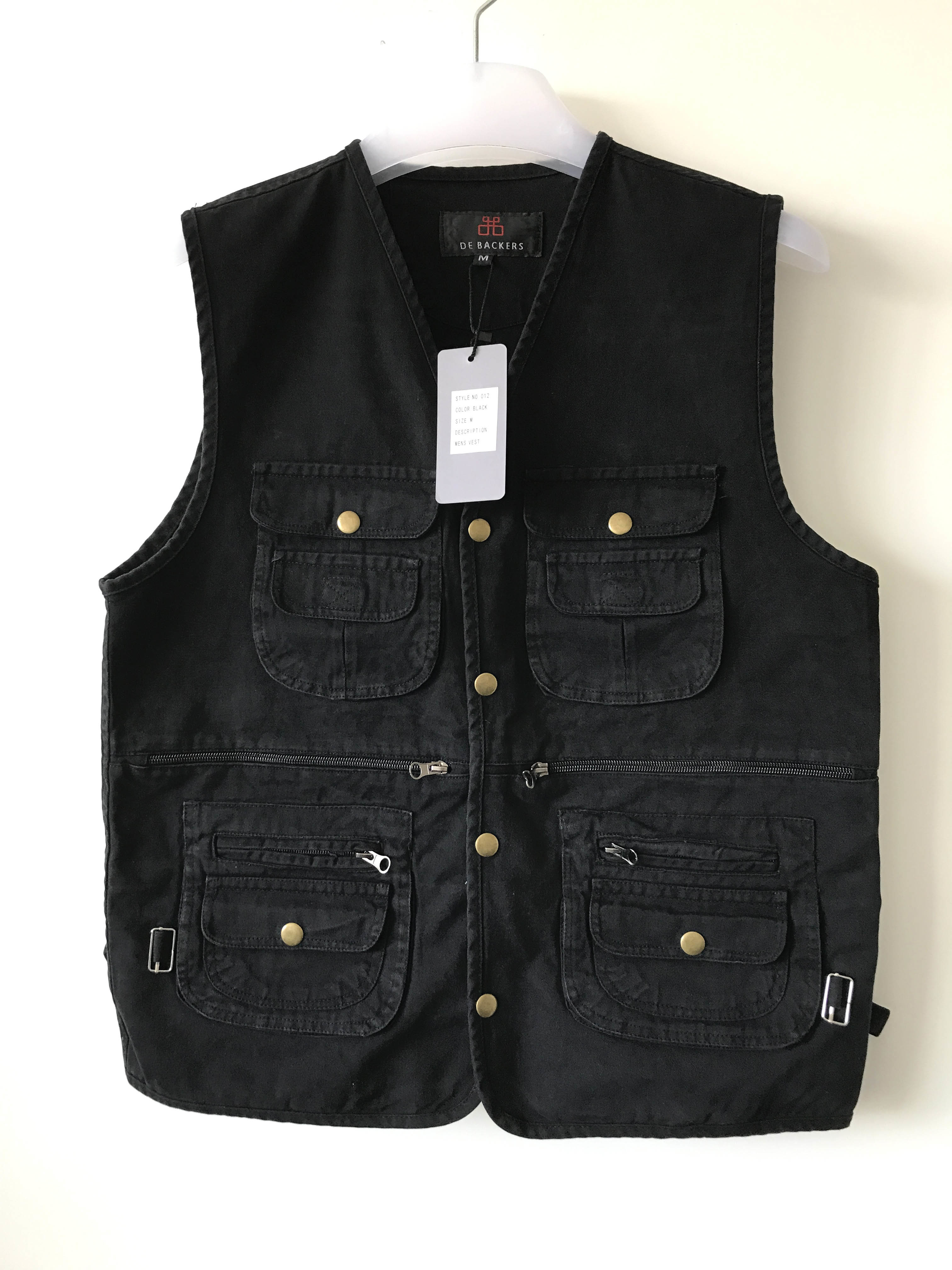 vest, waistcoat, mens vest in 100% cotton fabric, fishing vest, fishing waistcoat casual vest