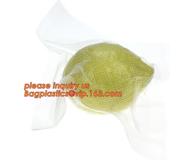 nylon pe vacuum pouch sealed vacuum bag 3 side sealed vacuum bag vacuum pouch Zipper with valve vacuum bags Three side s