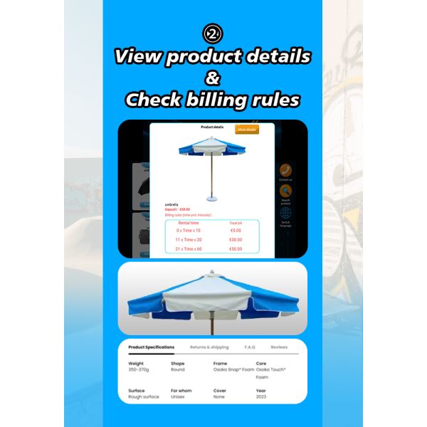 2 in 1 Locker Vending Machine Ideal for Outdoor Businesses Beach Bars Resorts and Swimming Pools Offering Rental and Record Keeping Features