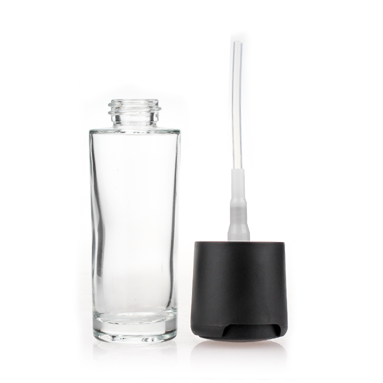Wholesale Custom 30ml Special Pump Cosmetic Liquid Foundation Bottle With Pump