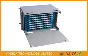 Buy cheap SC ODF 96 Port Patch Panel Fiber Optic Distribution Frame Welding Tray 12 Fibers product