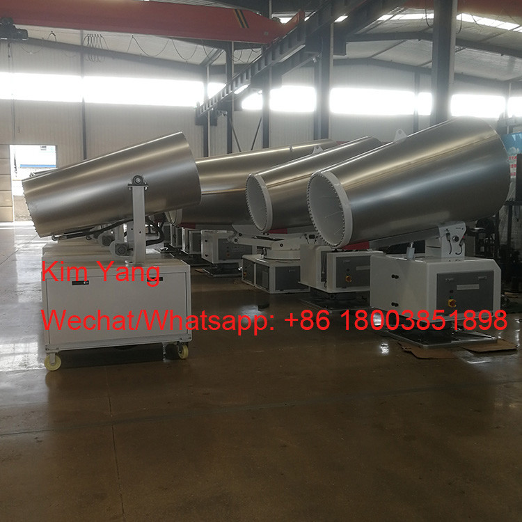 20M stainless steel high pressure fog cannon system machine for sale