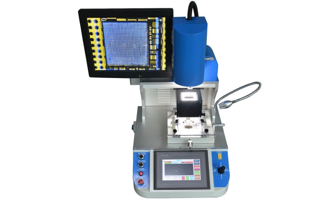 Hot Air 5*5mm PCB QFN Rework Station 2400W PLC 450*470*670mm