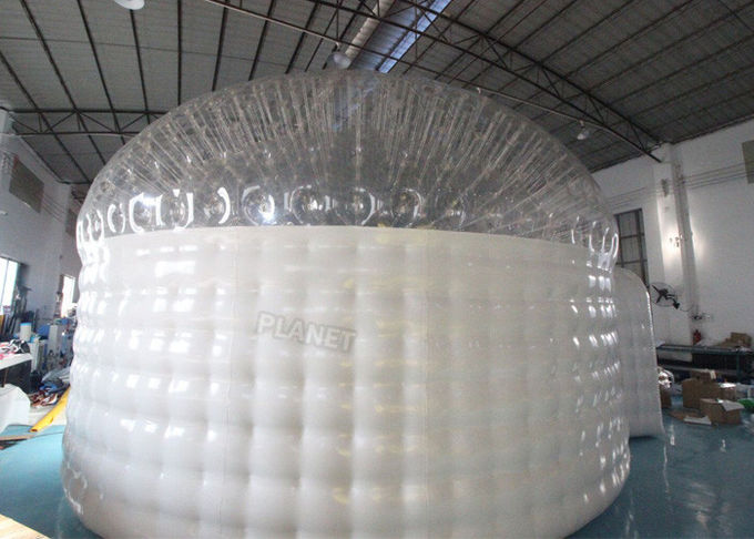 0.55mm Pvc Inflatable Igloo Tent For Outdoor Observe Stars