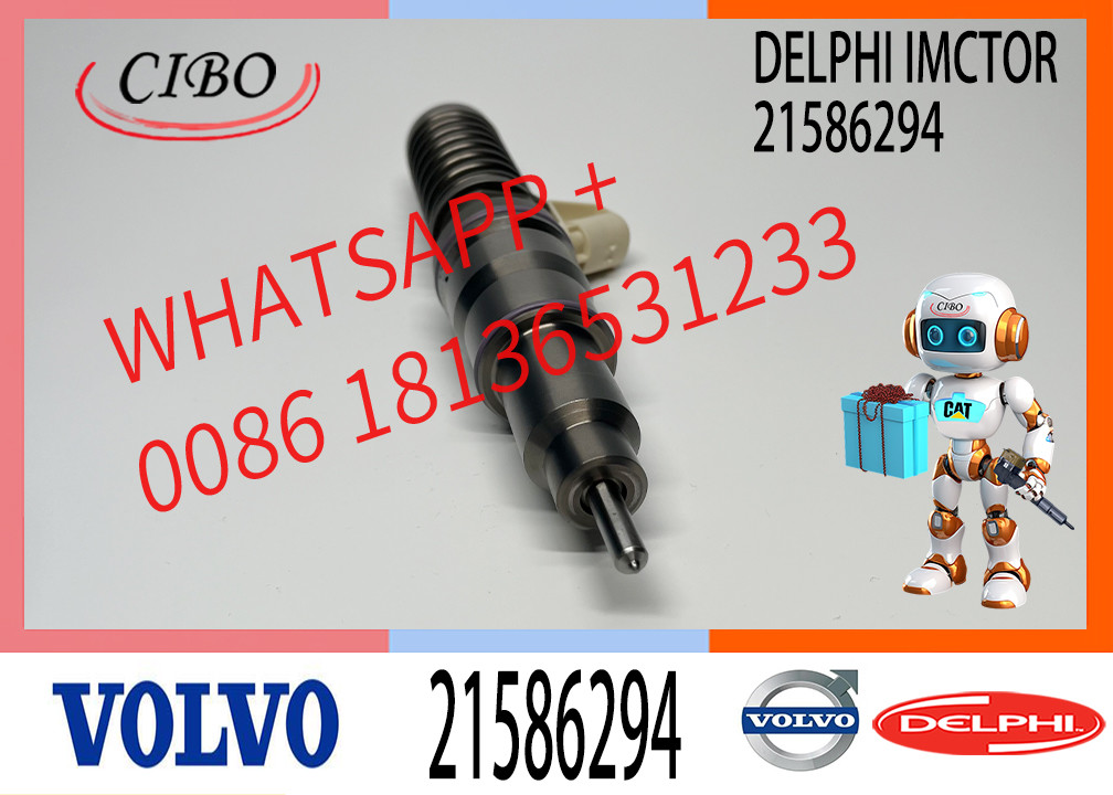 High Performance Diesel Engine Parts 21586294 Common Rail Fuel Injector BEBE4C15001 For Diesel Engine