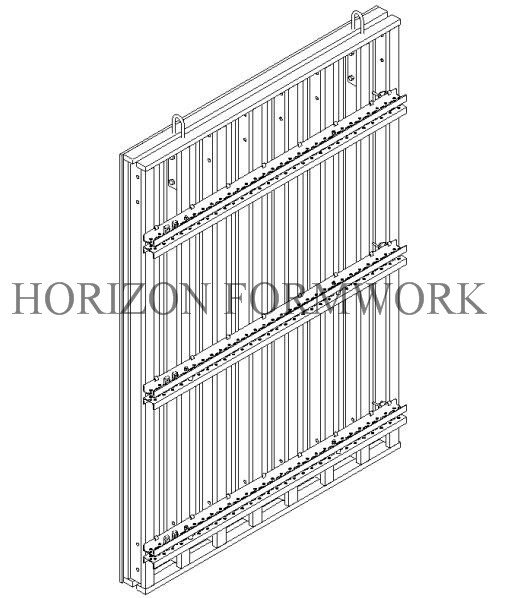 Safety Platform Wall Formwork Systems Scaffold Board Brackets For Pouring Concrete