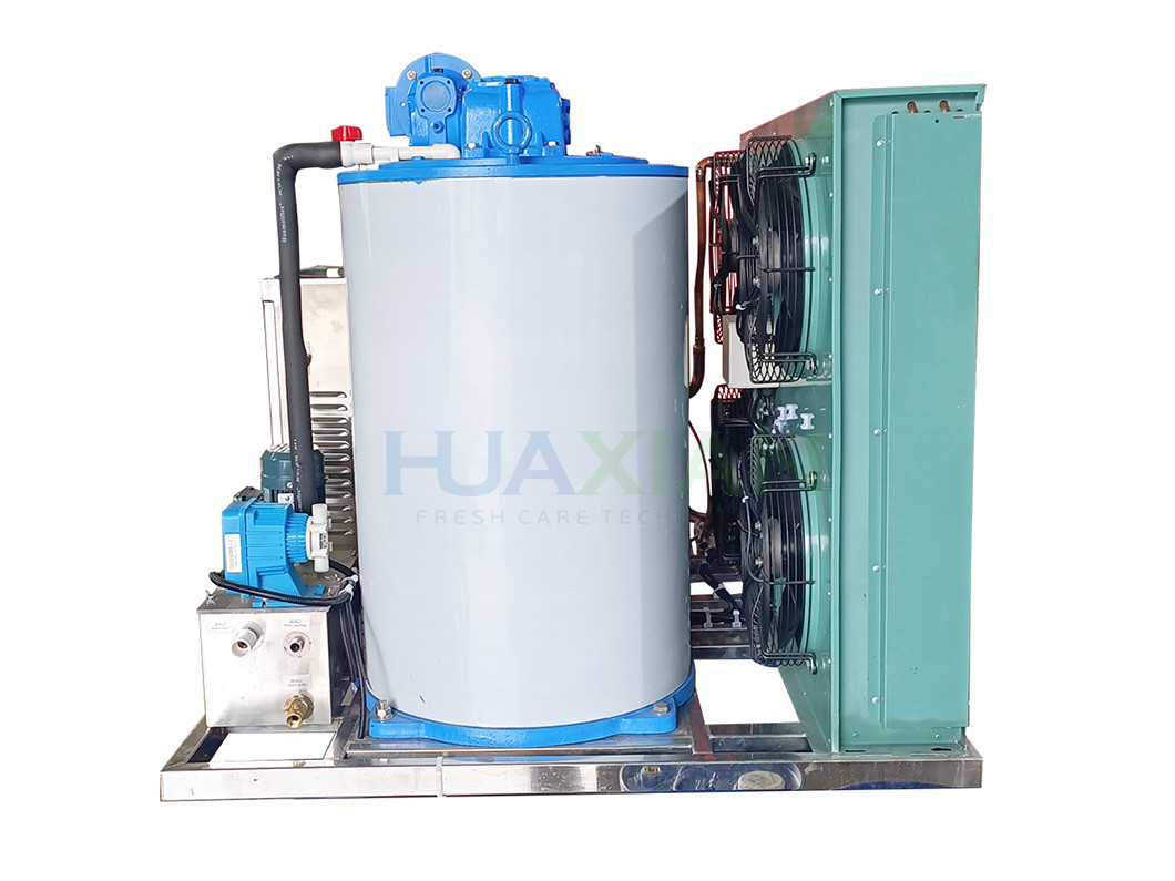 Fresh Water Flake Ice Machine 2 Ton Air Cooling For Fish Shop