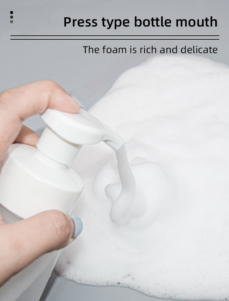 Plastic Foaming Dispenser Pump Bottle For Liquid Soap 300ml
