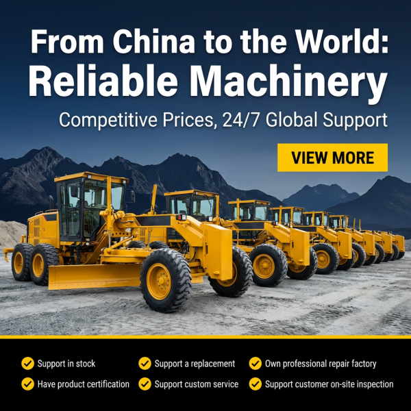 Construction Used Motor Grader Blade Ripper CAT 140H 14ft 8t