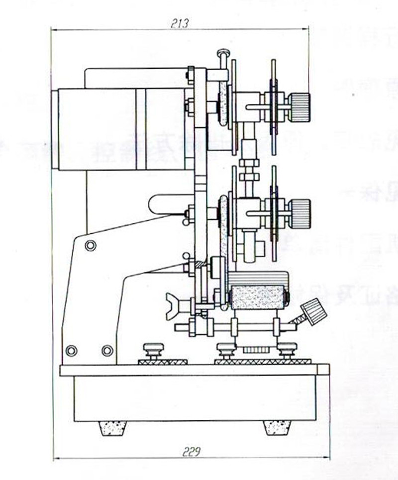 High Quality Electric corrugated plastic inkjet date hot stamp code printer