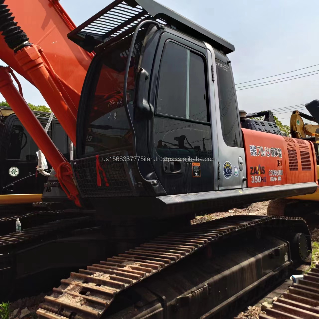 Hitachi ZX70 35TON Nice Used Excavator Excellent Performance Japan Original Excavator