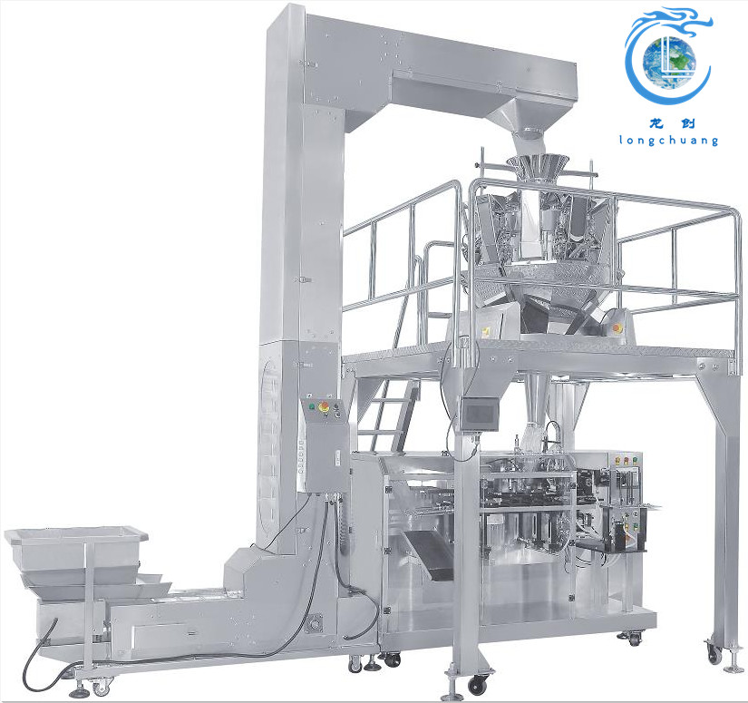 Frozen Foods Doypack Packaging Machine Chocolate Premade Bag Packing Machine