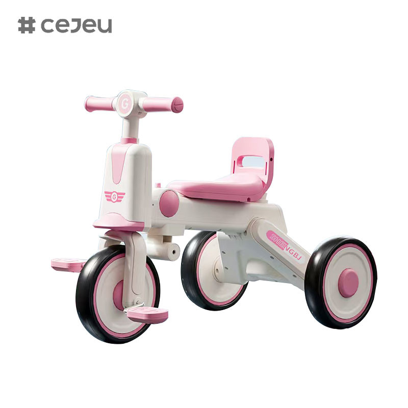 CJ-610,with Lghts/Music/Three wheels,four of color,Pink/Blue/Grey/Brow,Product Size65*42*50CM