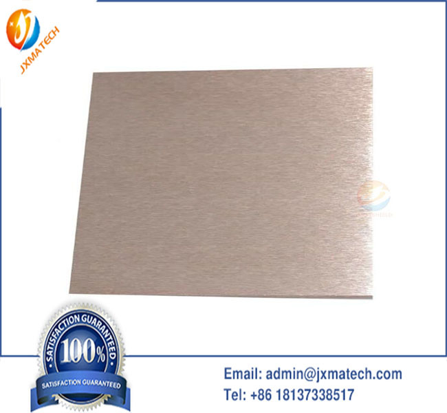W70cu30 W80cu20 Tungsten Copper Plate Tungsten Copper Sheet
