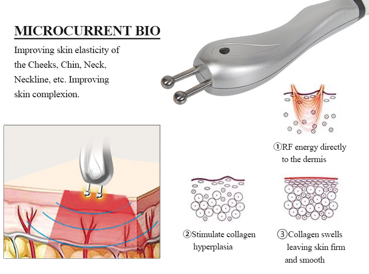 BIO RF Beauty Therapy Machine 15 Inch Cold Hammer Hydro Dermabrasion Device