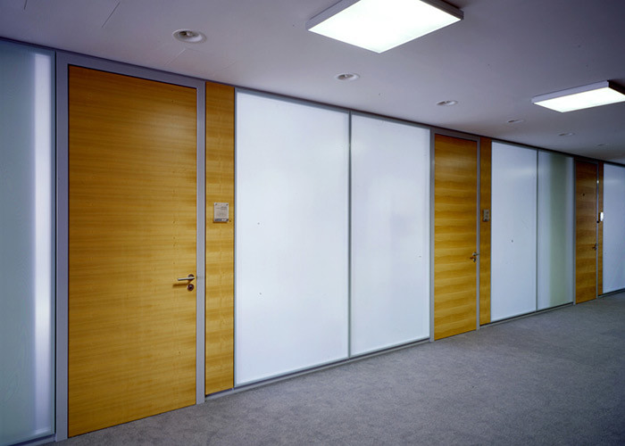 Pre Hung Modular Wall Partition System Bi Block Relocatable Partition Blocking System