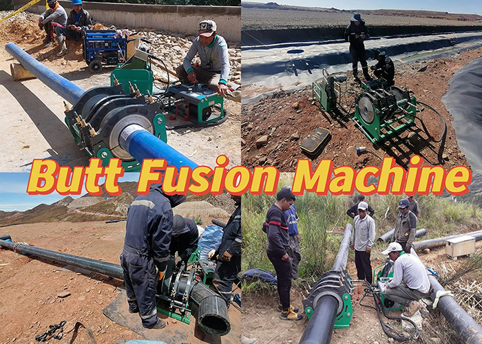 355mm Pipe Hdpe Butt Fusion Welding Machine 6.25kw