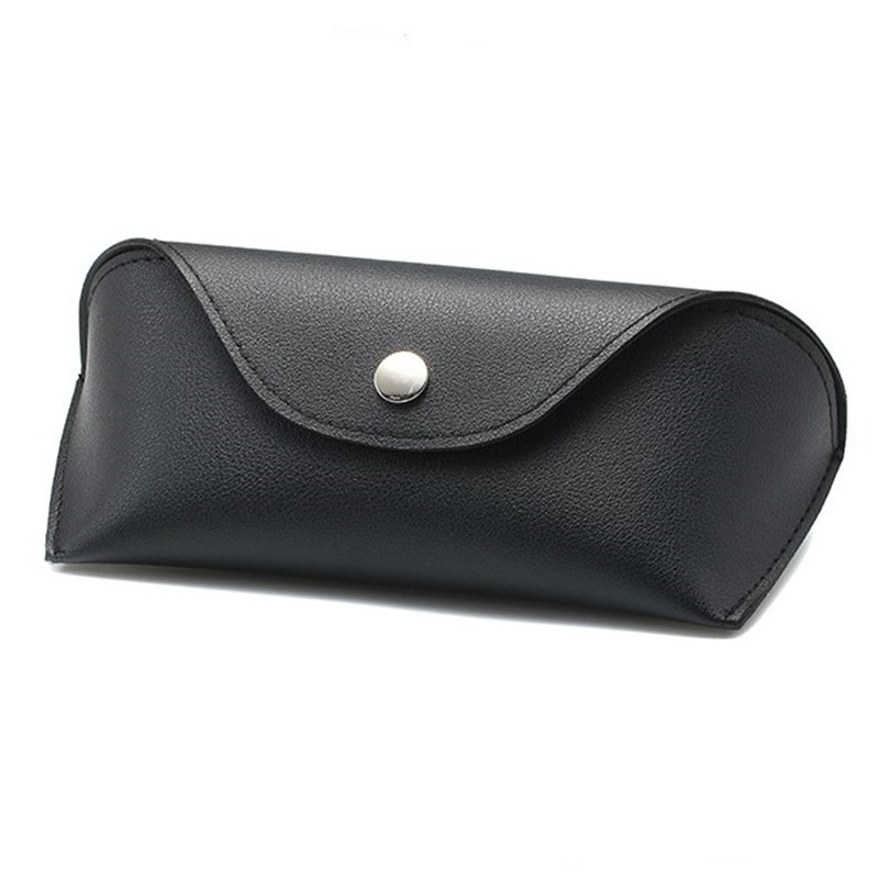 Colorful PU Leather Eyewear Cases Cover For Sunglasses Women's Eyeglasses Bag