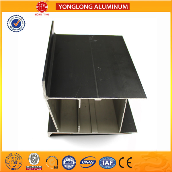 6m Normal Length Powder Coated Aluminium Profile Environmental Protection