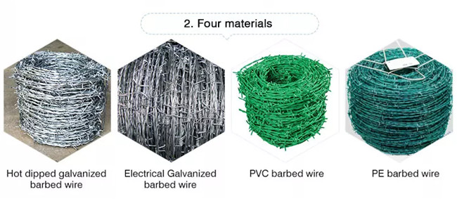 12.5 Guage Fully Galvanised Barbed Wire 80g/M2 Zinc Coating 1320 Feet