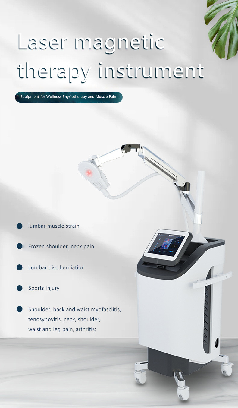 Physiotherapy Pulsed Electro Magnetic Field Laser Therapy Machine Muscular Pain Relief