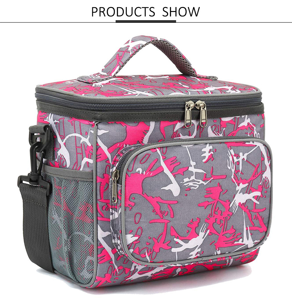 Large Lunch Box Cooler Bag Tote Leakproof Thermal Cooler Tote Bag