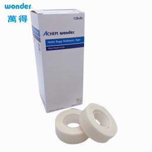 Buy cheap Matte White BOPP Stationery Tape For Writing Easy Tear Acrylic Adesive product