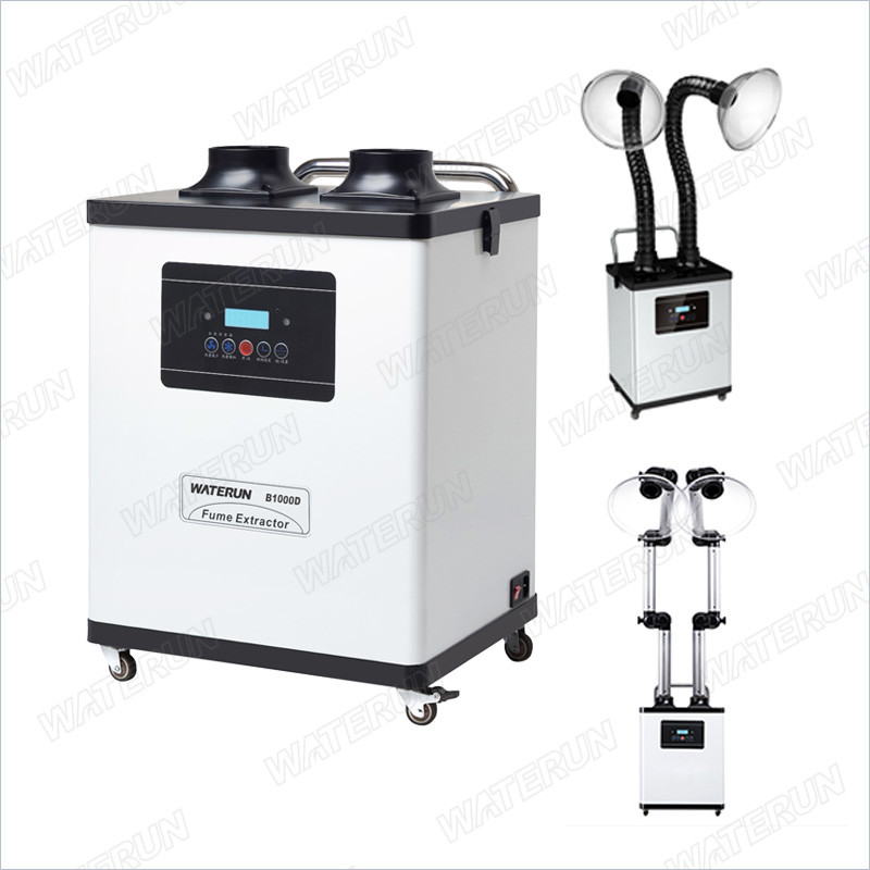 Seven Layers White Color, 200W Beauty Fume Extractor, galvanized sheet machine