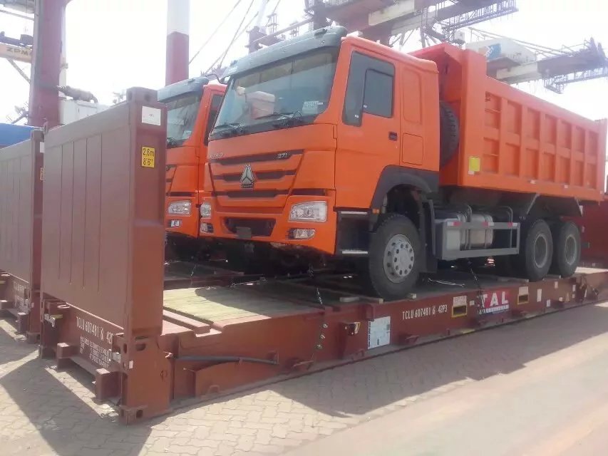 SINOTRUK HOWO 371hp dump and tipper trucks 6x4