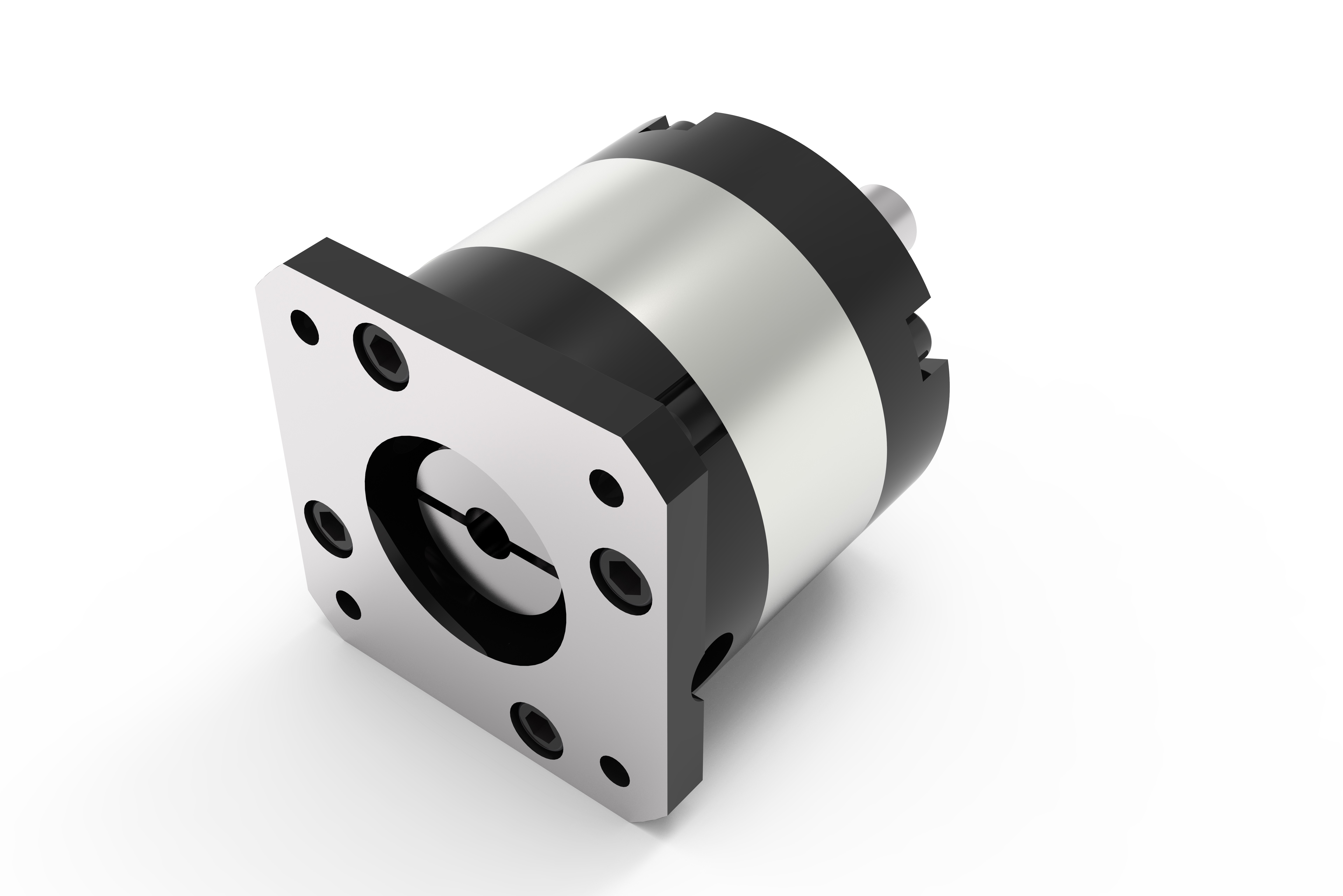 Round Connection Planetary Gear Reducer Speed Gearbox 15 Arcmin 20CrMnTi
