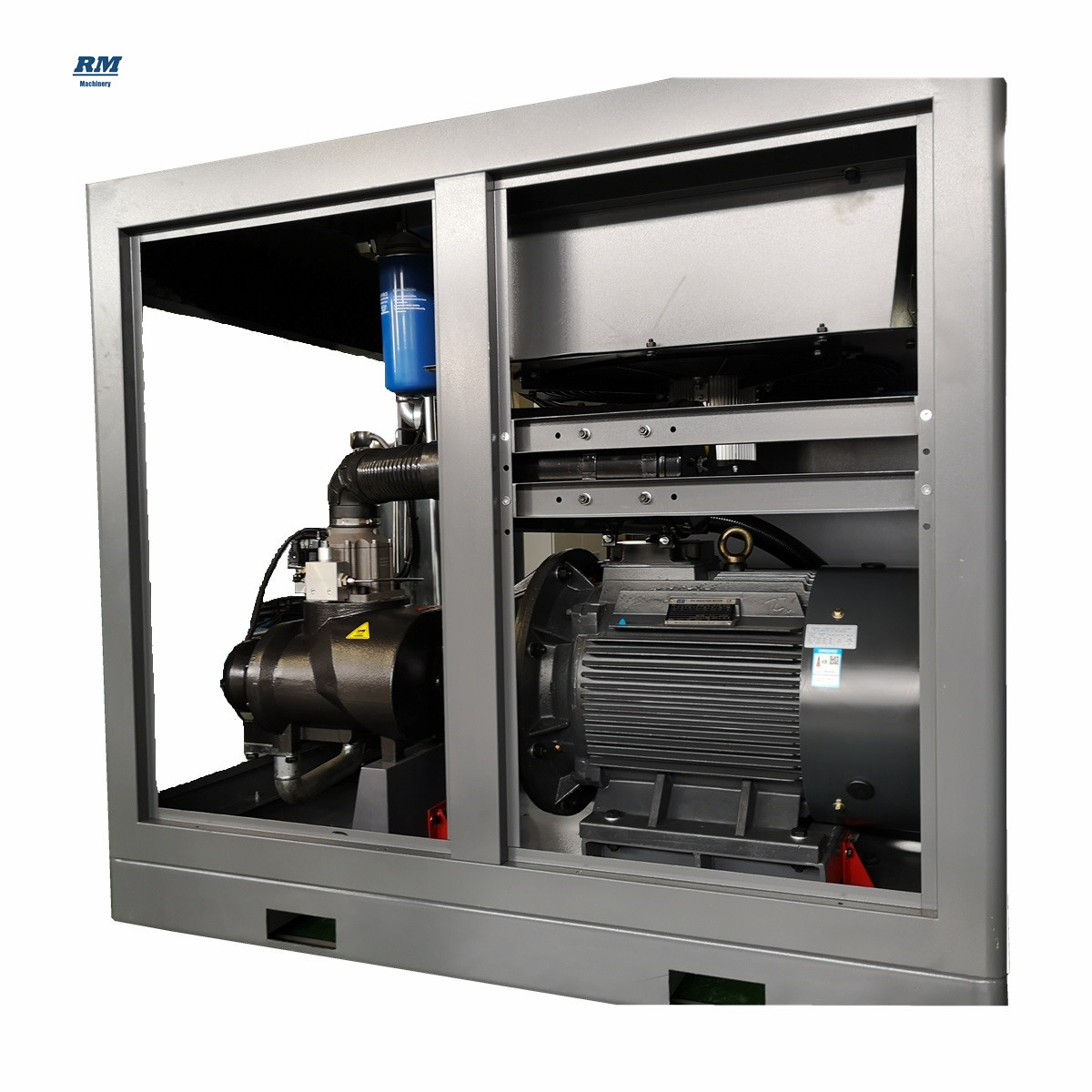 22kw-400kw Stationary Air Cooled Screw Compressor Direct driven screw compressor