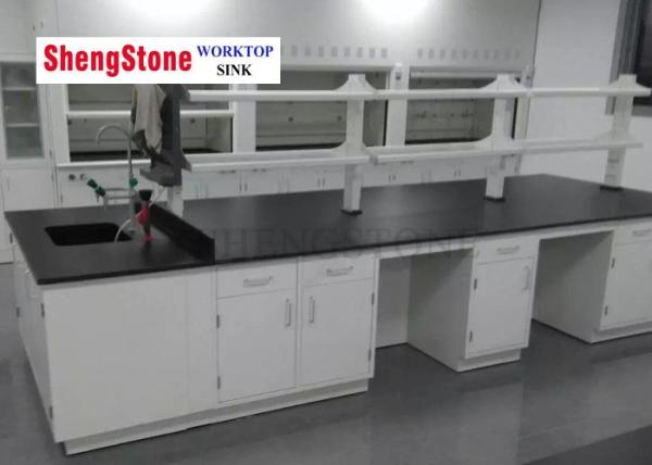 Alkali Resistance Phenolic Resin Countertop For Physical / Chemical Research