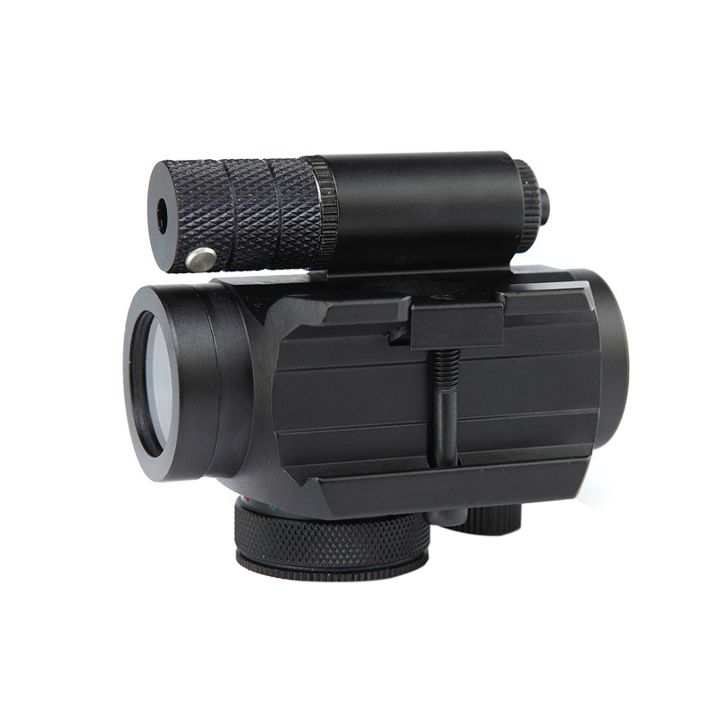 1X22mm Inner Green Red Dot Reflex Sight With Red Laser Sight Pistol 2.8in 5.3oz