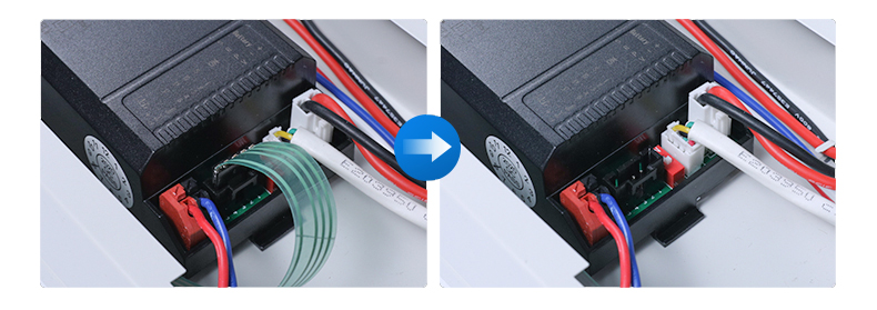 LED Batten Light Maintenance 4 Plug and play connection