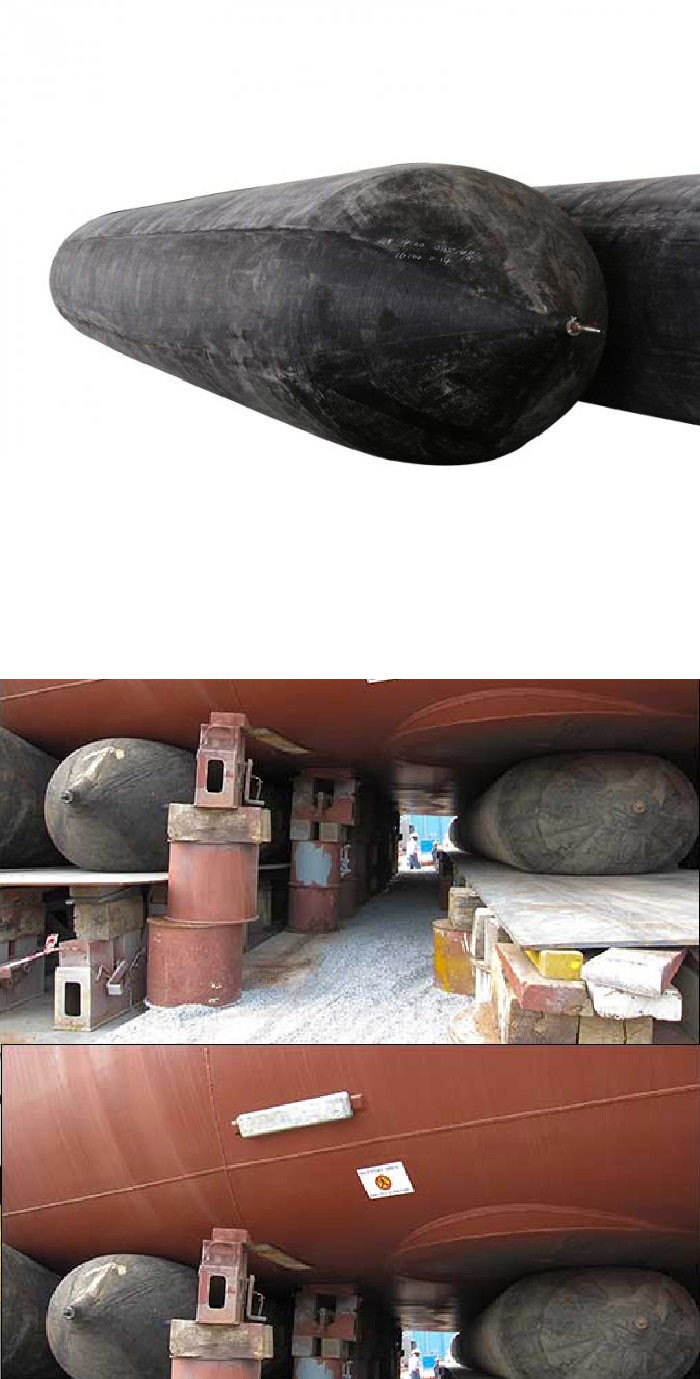 Airbag Launching Ship Inflatable Rubber Balloon Coastal Shipyards