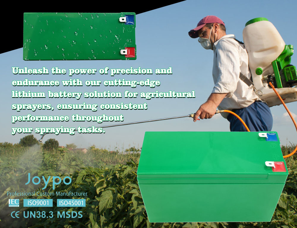 Rechargeable 10Ah 12V Lithium Ion Battery Pack For Electric Agricultural Sprayer