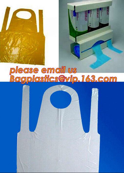 Aseptic Blue Plastic Disposable Apron for Doctor Checking,Disposable aprons PE medical doctor apron,PE Apron For Doctor