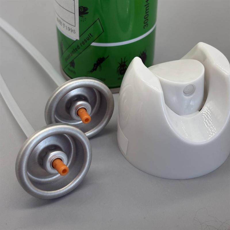 Compact Water based insecticide valve for travelers with leak - proof design