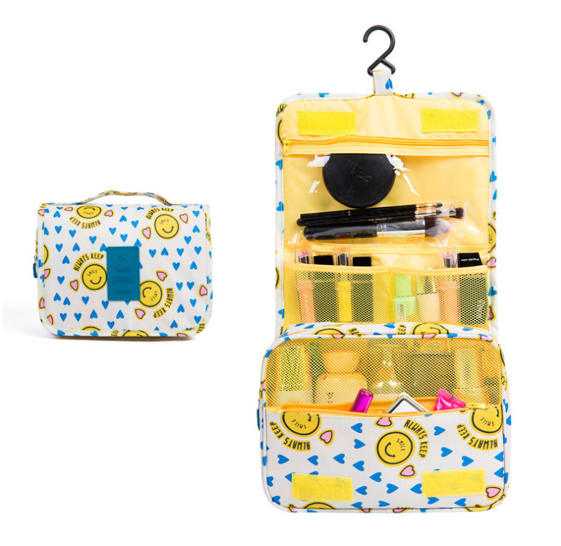 Anti Odor Folding Travel Hanging Toiletry Bag