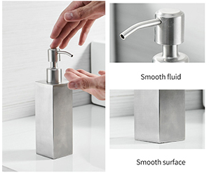 250ml Bathroom Soap Holder Square Curved mouth Washroom Soap Stand