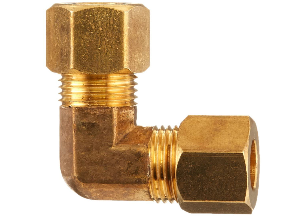 OEM Round 3/4'' 90 Degree Brass Compression Fitting