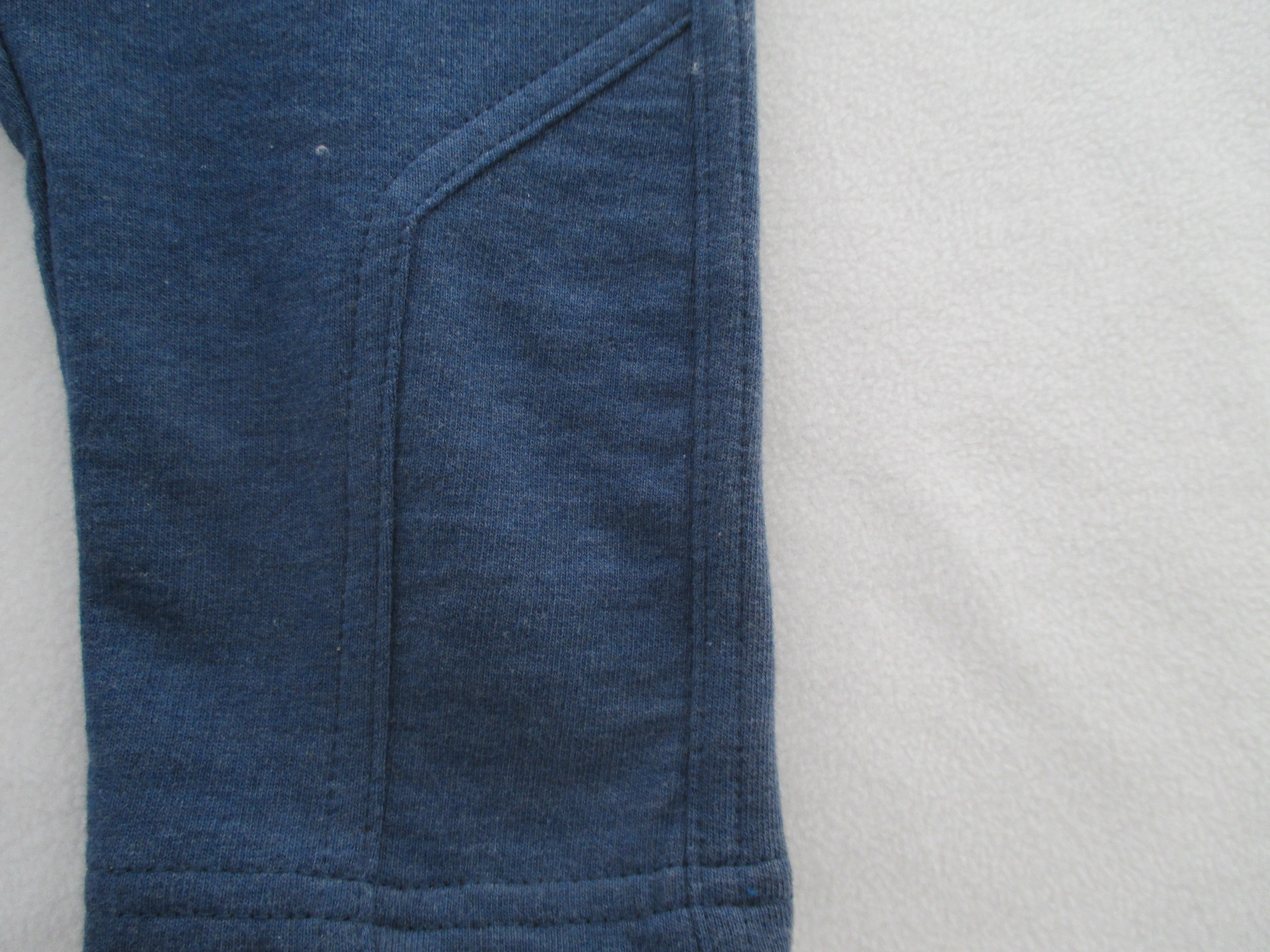 Cotton French Terry Baby Boy Dress Pants Pocket Fake Crotch