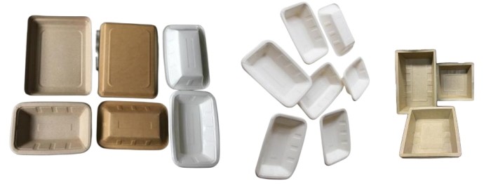 Paper Lunch Meal Box Automatic Tray Forming Machine Complementary Equipment 90pcs Min