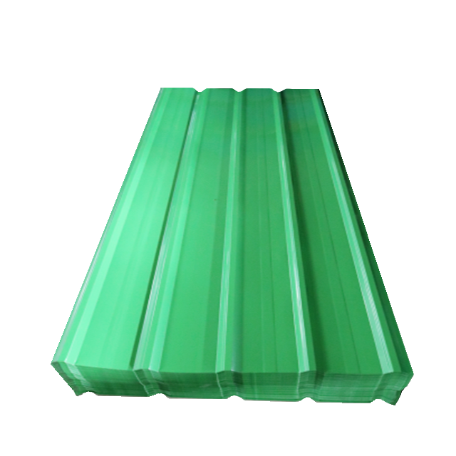 Corrugated Color Coated Galvalume Roofing Sheet Pre Painted ASTM DIN JIS Standard