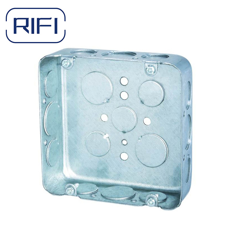 1.0mm 1.2mm Thickness Rectangular Box Cover Electrical Box Cover Caja Tapa Blind
