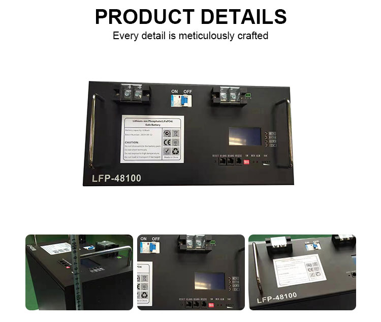 48v 100ah High Voltage Lifepo4 Energy Storage Battery Lithium Iron Phosphate