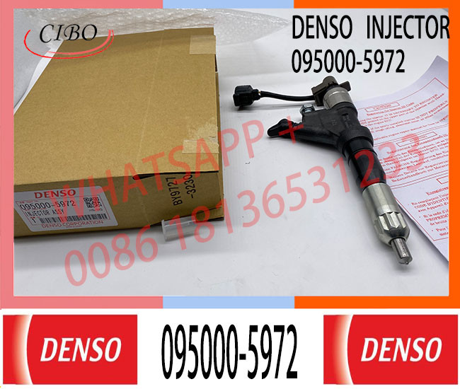 diesel fuel injector 095000-5972 23670-E0360 injector for HINO 700 E13C, FS, SS, 6x4 common rail 095000-5972