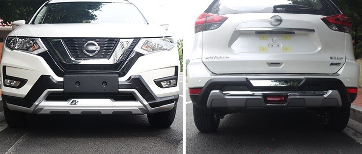 Nissan New X-Trail 2017 Rogue Car Accessories Front Guard And Rear Guard Protector