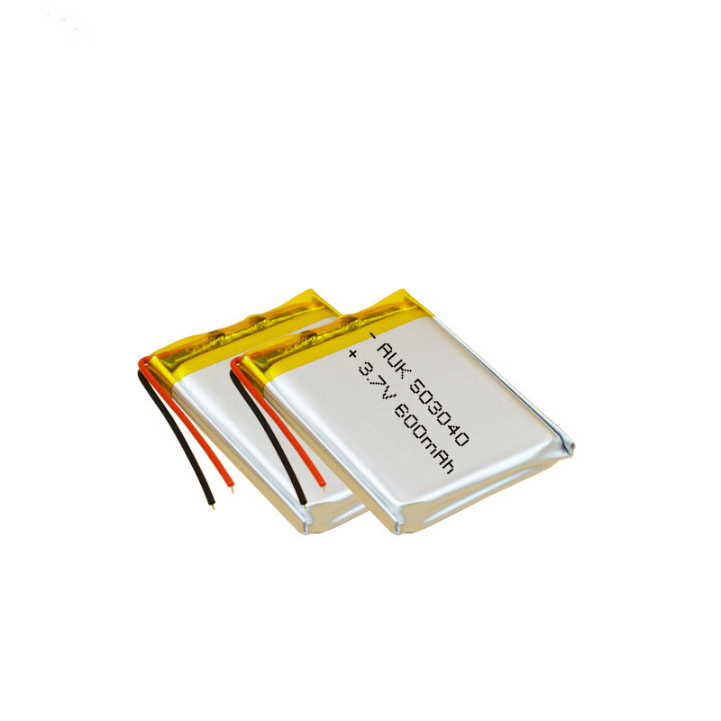 OEM ODM 600mAh 3.7V 053040 503040 Lithium Ion Battery 3.7v Lipo Battery 500mAh
